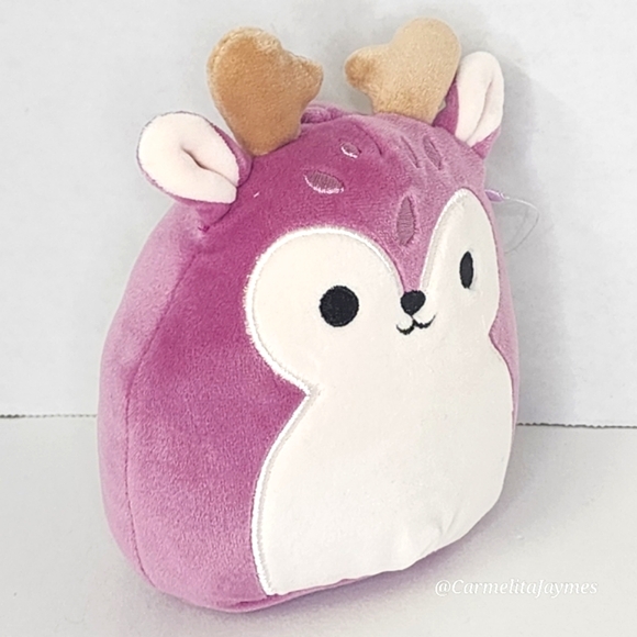 🎁 GAVE AS DONATION 🎄 SHANTRICE 🦌 Purple  Reindeer Christmas 2024 Squishmallow - Picture 6 of 8